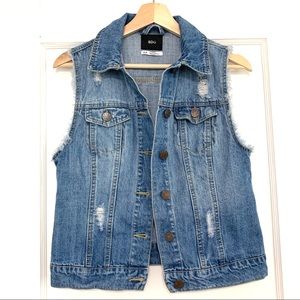 Urban Outfitters BDG Denim Trucker Vest